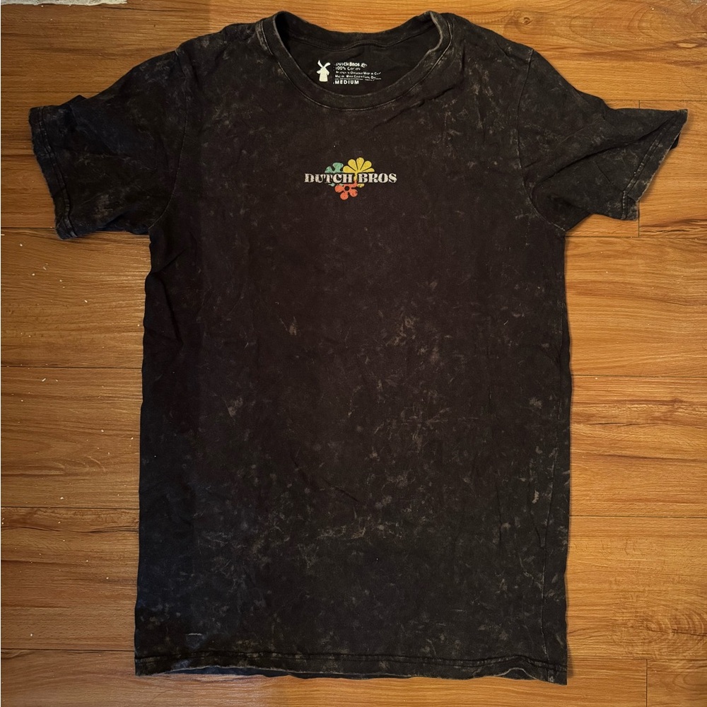 Dutch bros gray tee
